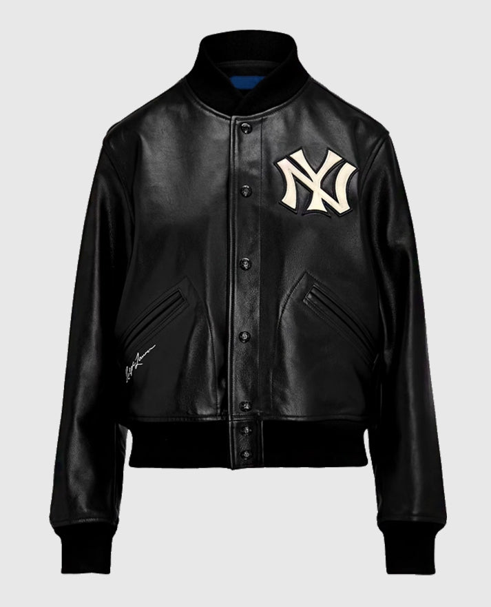 Polo Ralph Lauren Yankees Leather Jacket