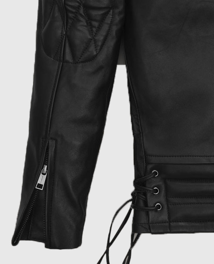 Freddie Mercury Black Leather Jacket