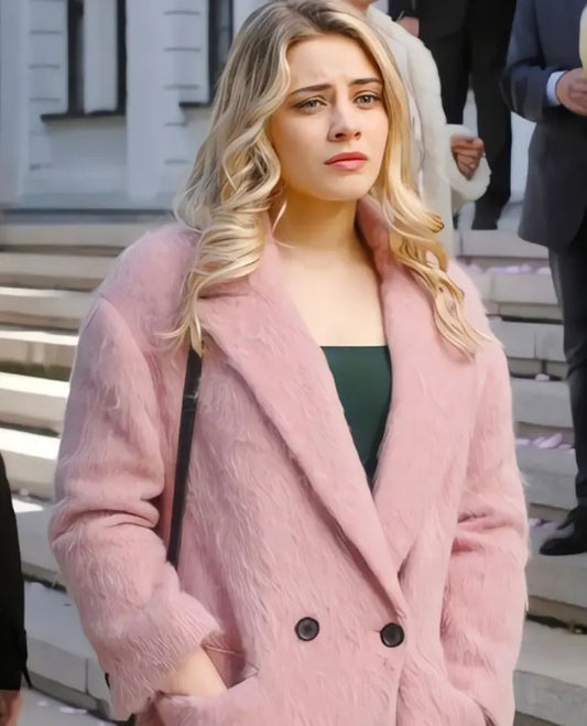 After We Fell Josephine Langford Pink Coat