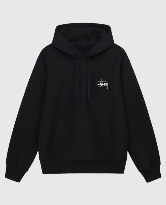 Basic Stussy Black Hoodie