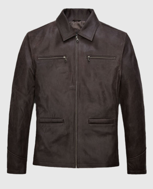 Mr Heineken Leather Jacket