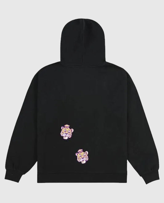Travis Scott LSU Black Pullover Hoodie
