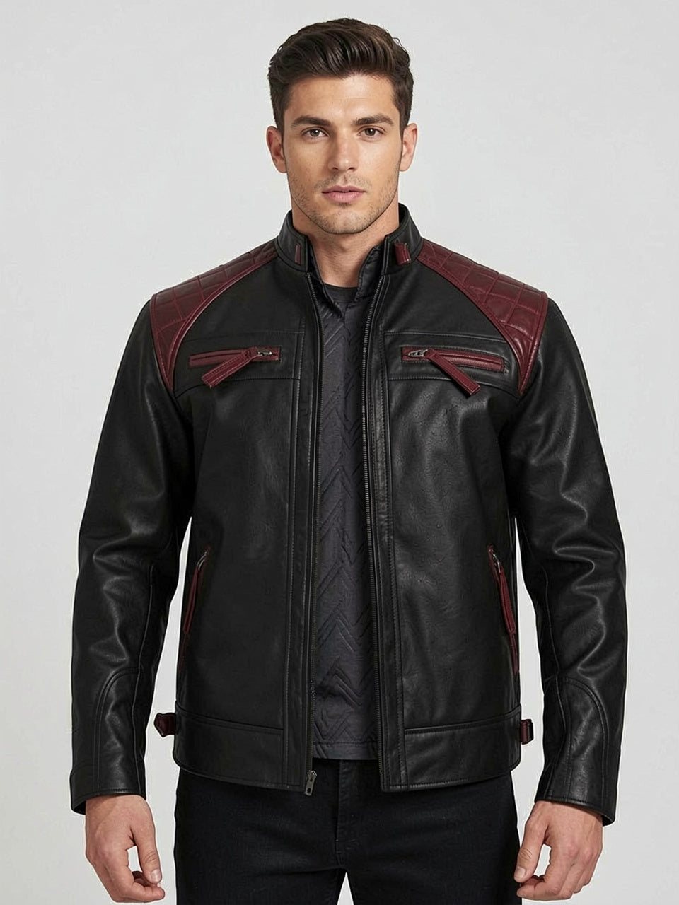 Men's Biker Leather Jackets