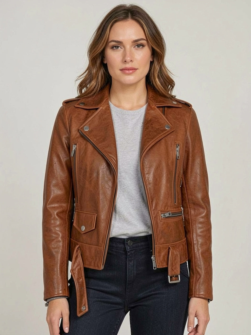 Women's Biker Leather Jackets
