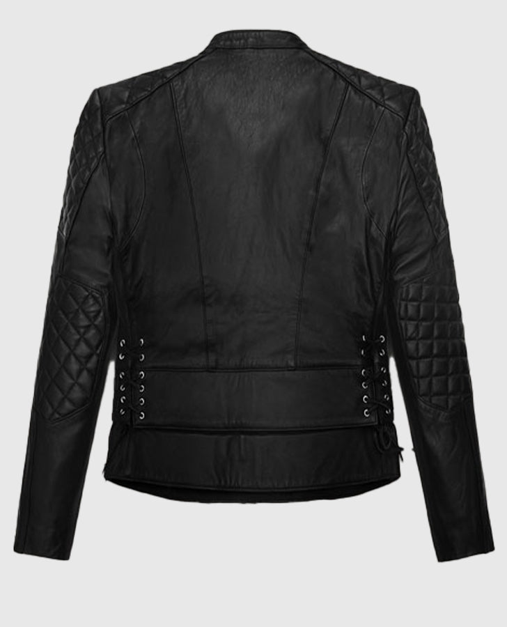Kristen Stewart Leather Biker Jacket