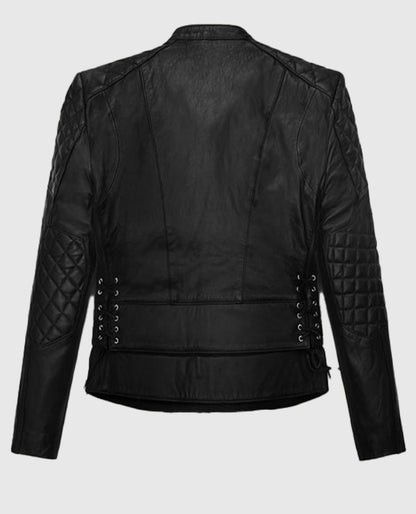 Kristen Stewart Leather Biker Jacket