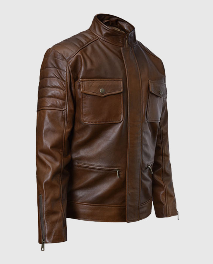 Boss-Level-Frank-Grillo-Roy-PulverLeather-Jacket