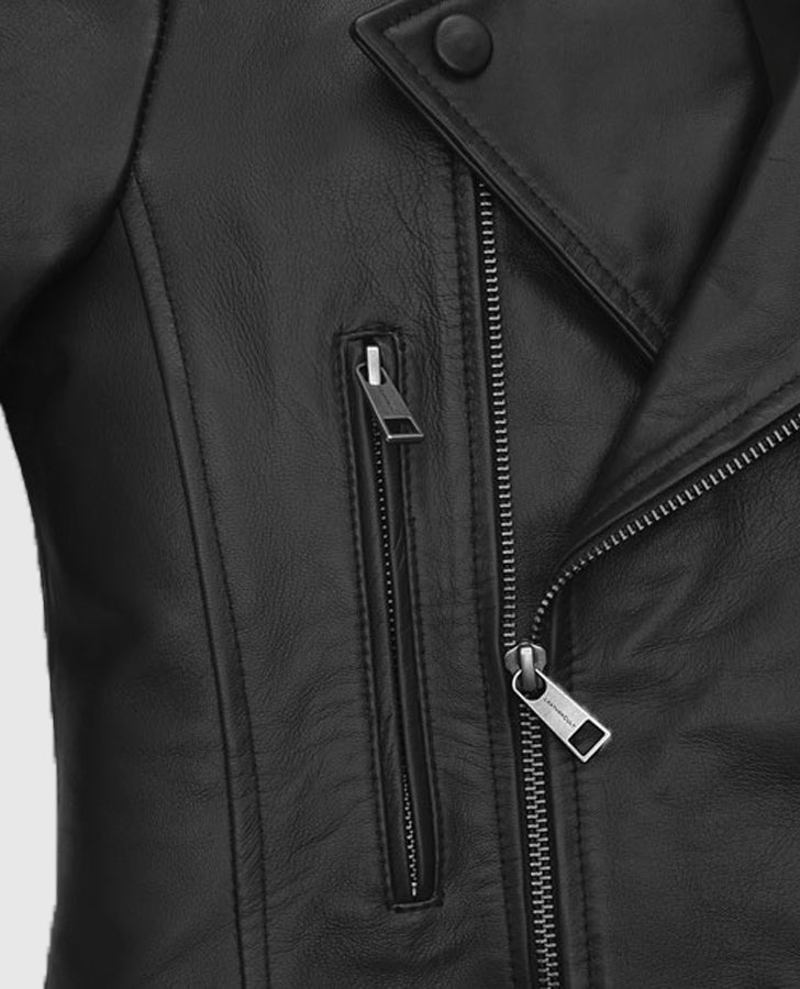 Hailey Baldwin Bieber's Black Leather Jackets