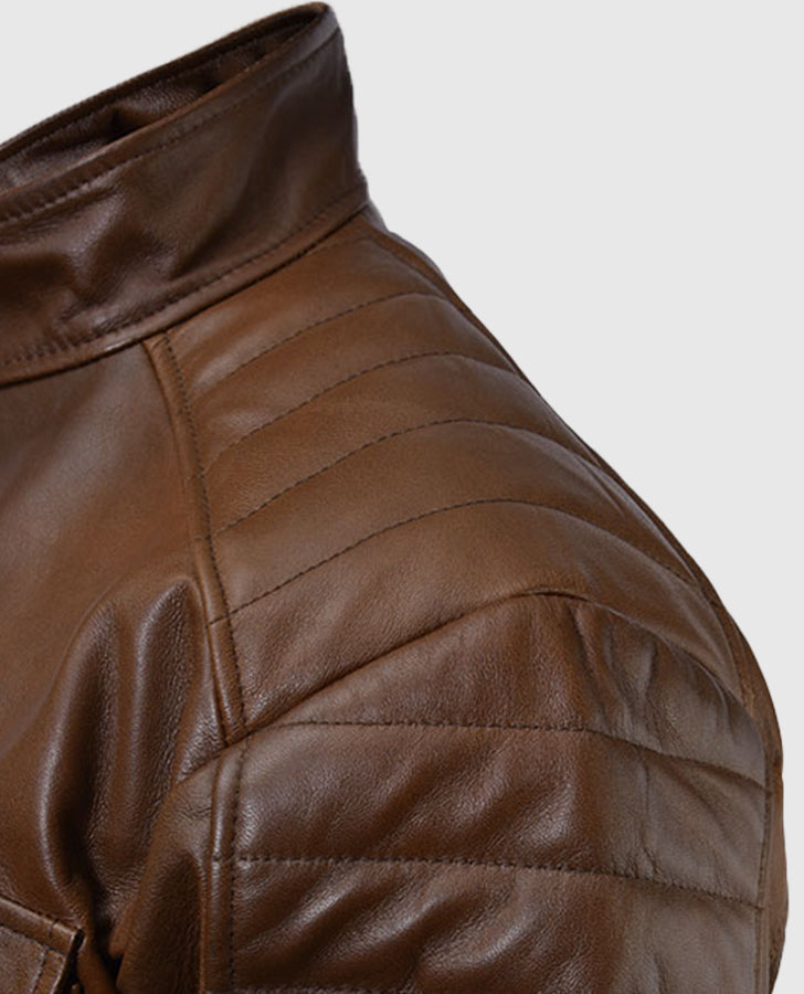 Boss-Level-Frank-Grillo-Roy-PulverLeather-Jacket