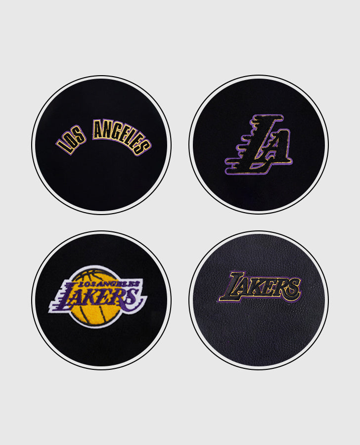 Women's NBA Los Angeles Lakers Black Varsity Jacket