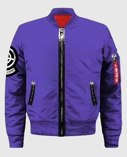 Dragon Ball Z Futuristic Capsule Inc Varsity Jacket