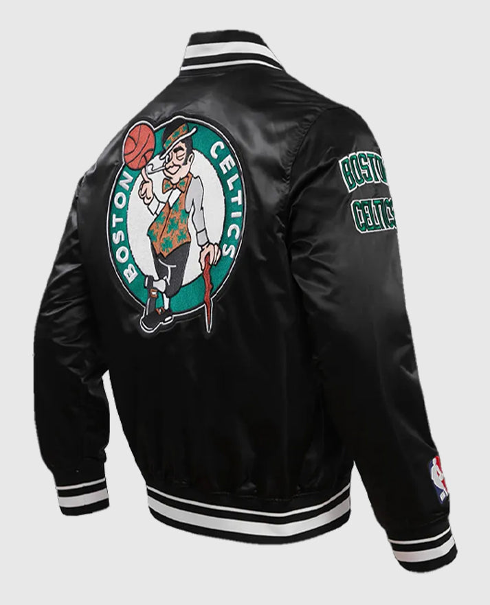 Boston Celtics Retro Classic Rib Jacket