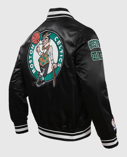 Boston Celtics Retro Classic Rib Jacket