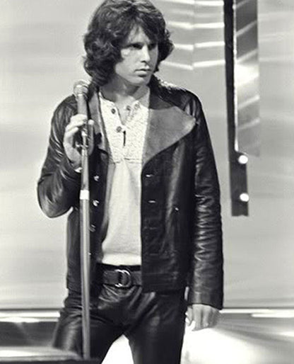 Jim Morrison Leather Jacket
