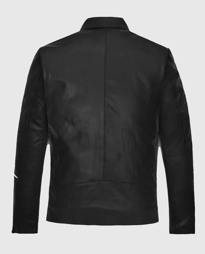Jensen Huang Leather Jacket