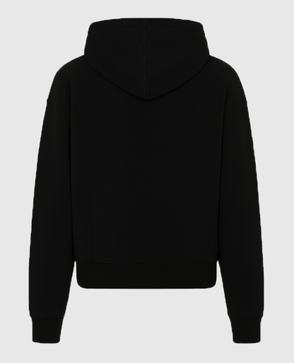 Rick and Morty Portal Collage Black Hoodie