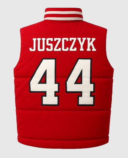 Kristin Juszczyk 49ers Puffer Vest
