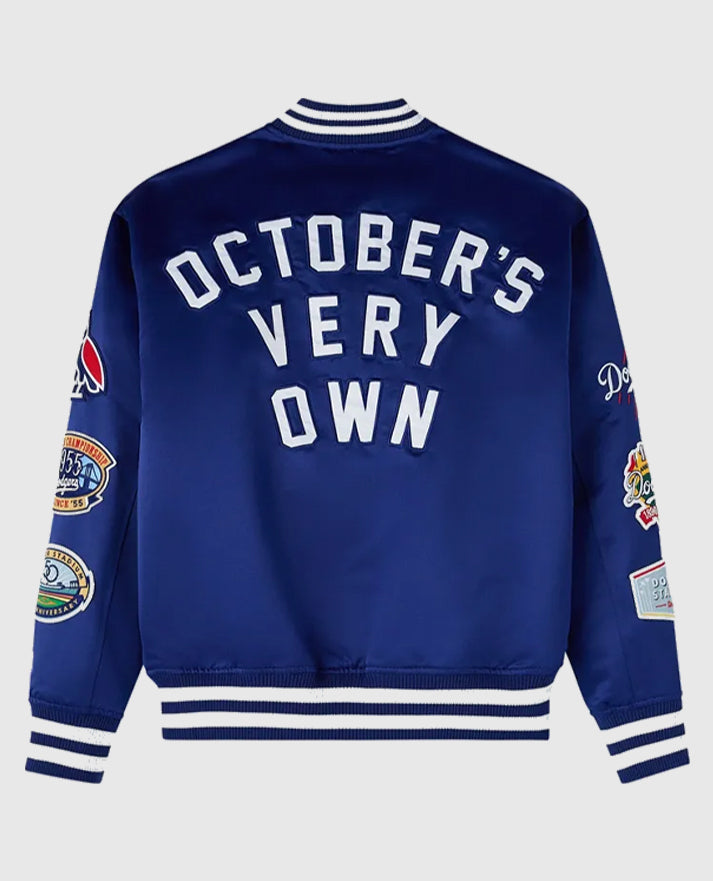 Los Angeles Dodgers OVO Blue Jacket