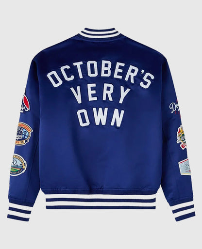 Los Angeles Dodgers OVO Blue Jacket