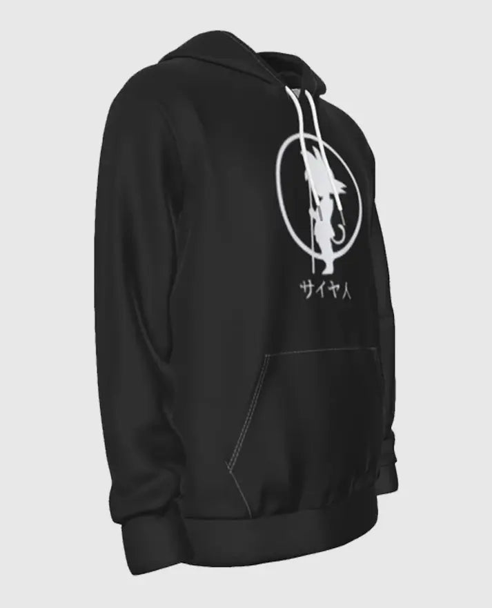 Dragon Ball Z White Shadow Kid Goku Hoodie