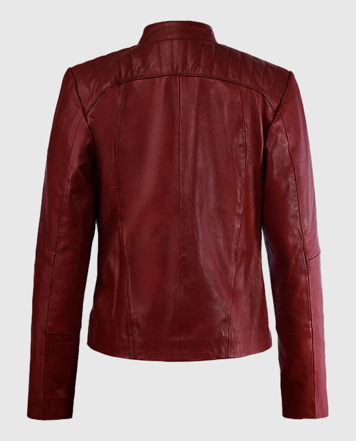 Kaya-Scodelario-Resident-Evil-Leather-Jacket