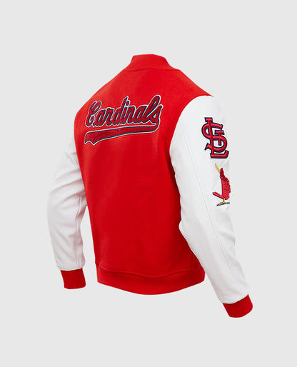 Men's MLB ST. Louis Cardinals Red Varsity Jacket