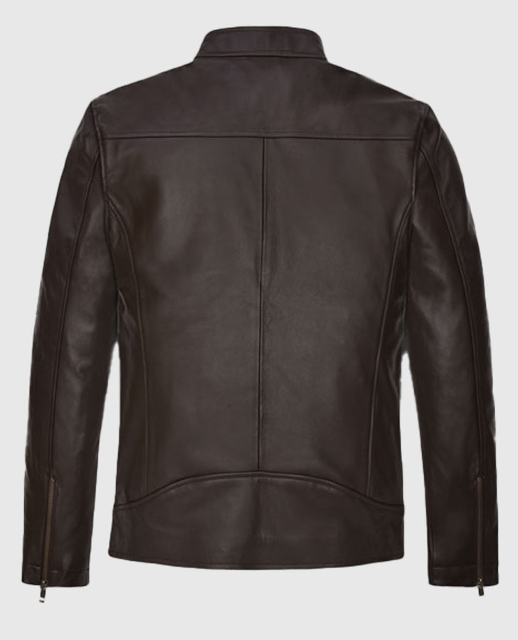 Chicago PD Hank Voight Brown Leather Jacket