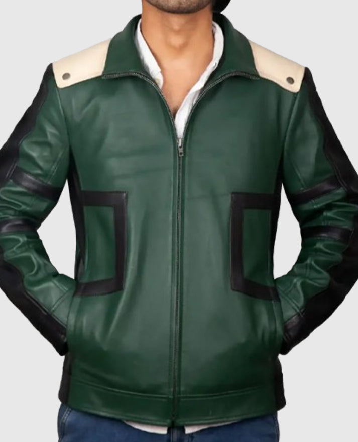Izuku Midoriya My Hero Academia Leather Jacket