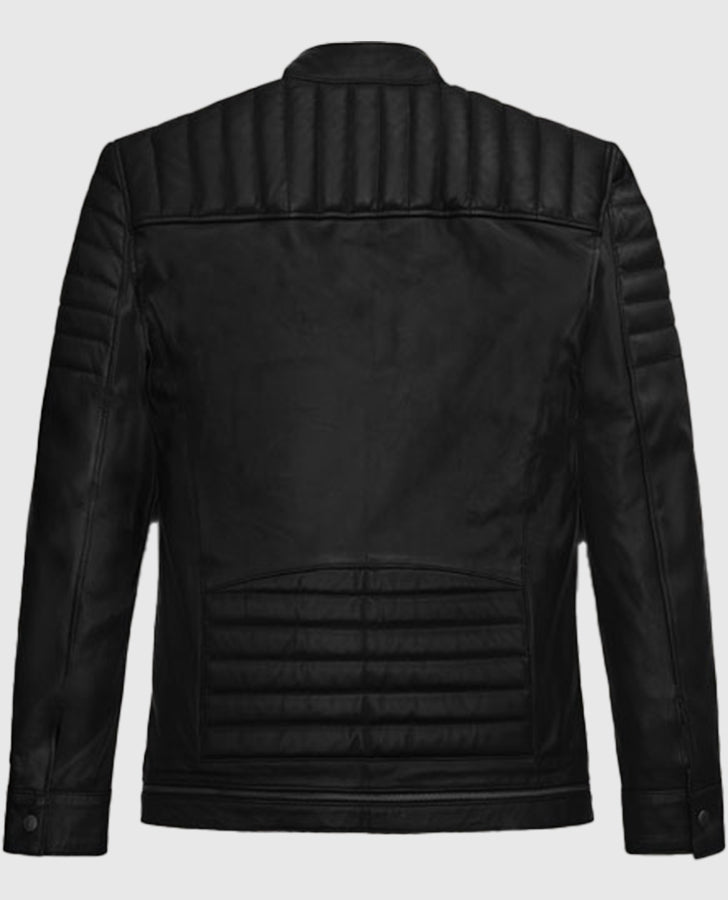 Andrew Tate Black Leather Jacket