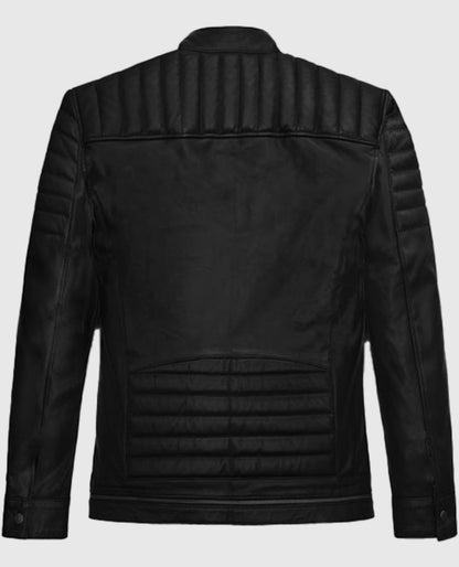 Andrew Tate Black Leather Jacket