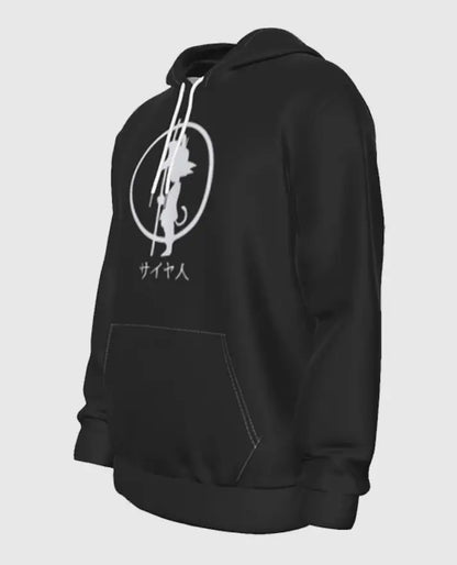 Dragon Ball Z White Shadow Kid Goku Hoodie