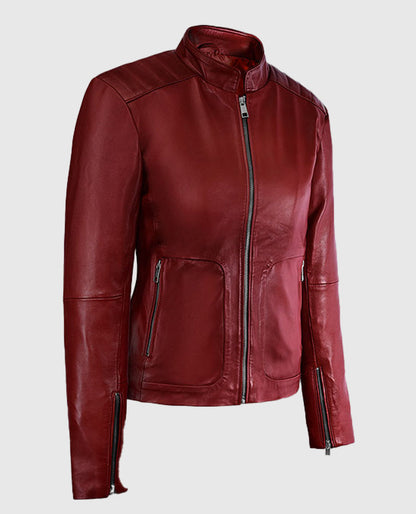 Kaya-Scodelario-Resident-Evil-Leather-Jacket