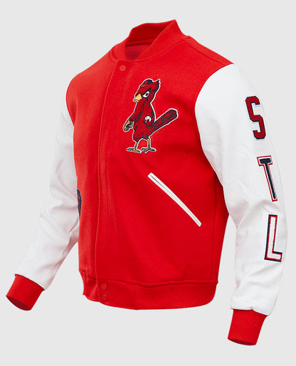 Men's MLB ST. Louis Cardinals Red Varsity Jacket