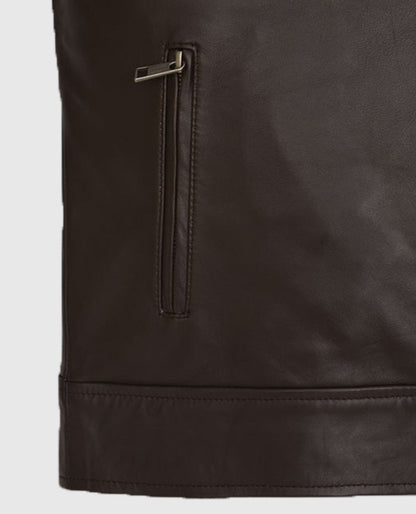 Chicago PD Hank Voight Brown Leather Jacket