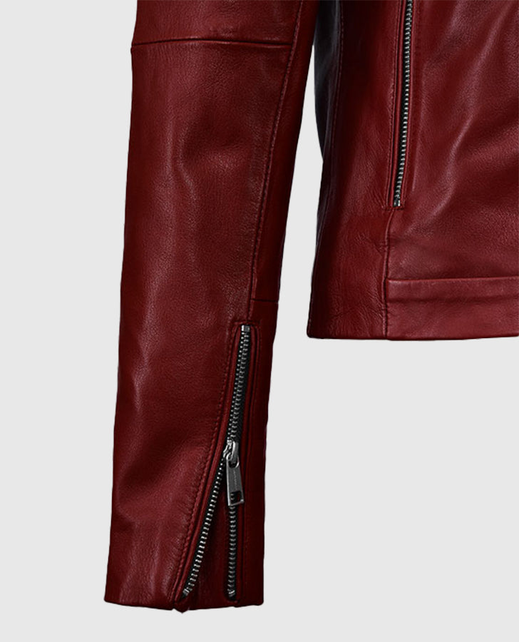 Kaya-Scodelario-Resident-Evil-Leather-Jacket