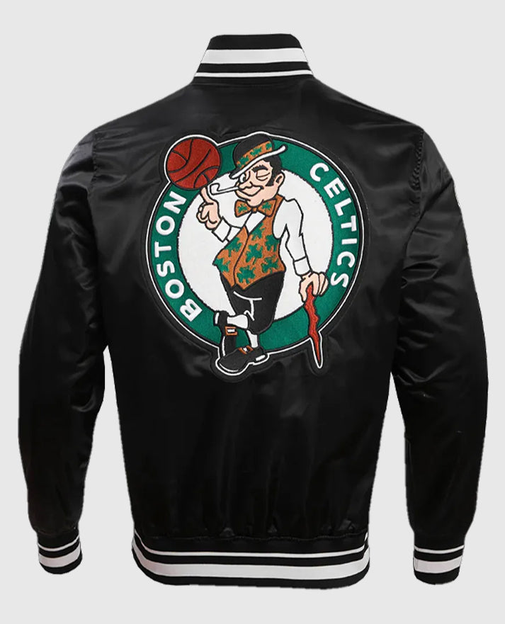 Boston Celtics Retro Classic Rib Jacket