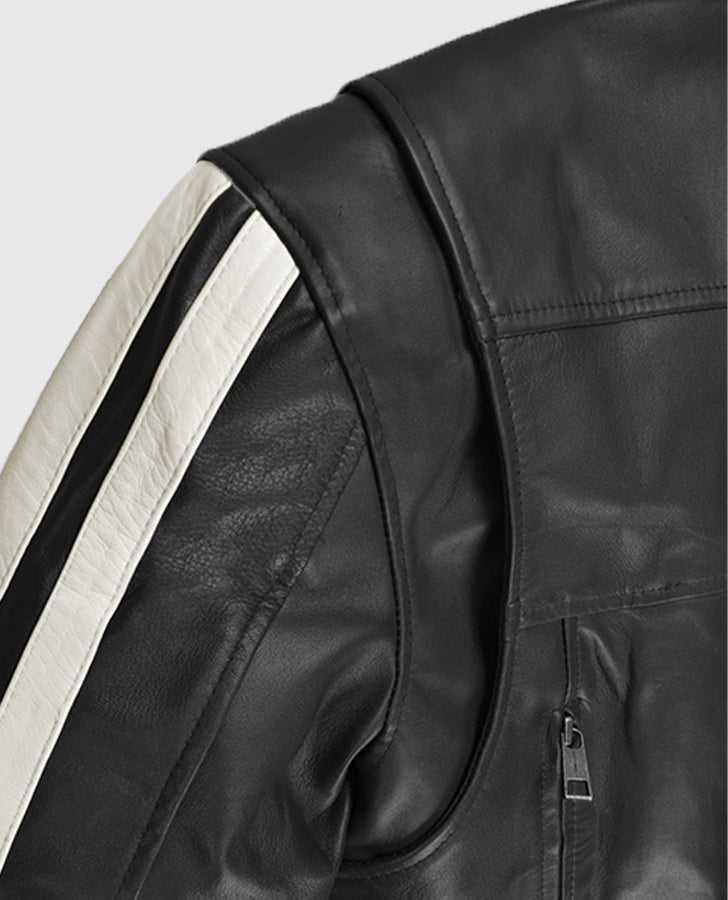 Robert Pattinson Vintage Leather Jacket