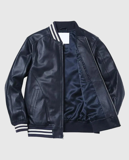 Supreme NY Yankees Varsity Leather Jacket