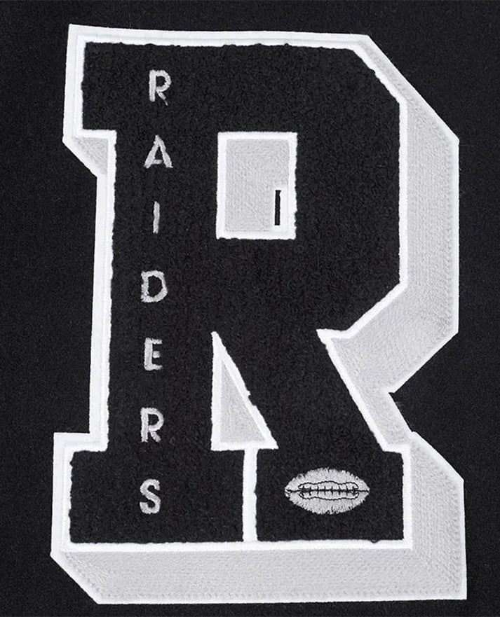 Las Vegas Raiders Best of Classic Rib Varsity Jacket