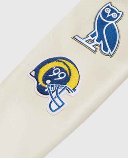 OVO Los Angeles Rams Varsity Jacket