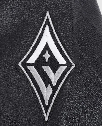 Retro Las Vegas Aces Classics Rib Varsity Jacket