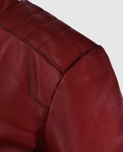 Kaya-Scodelario-Resident-Evil-Leather-Jacket