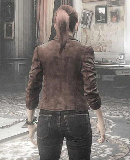 Resident Evil Infinite Darkness Claire Redfield Biker Jacket