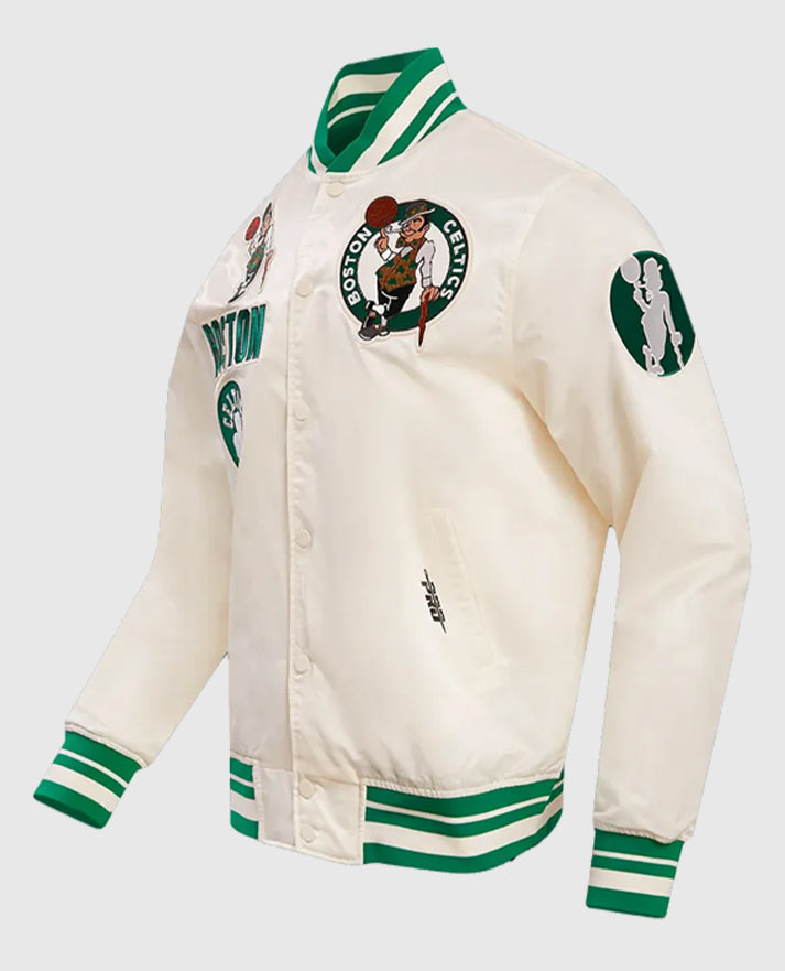 Boston Celtics Retro Classic Rib Jacket