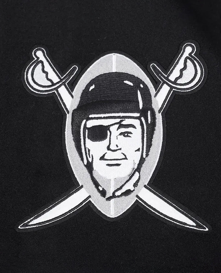 Las Vegas Raiders Best of Classic Rib Varsity Jacket