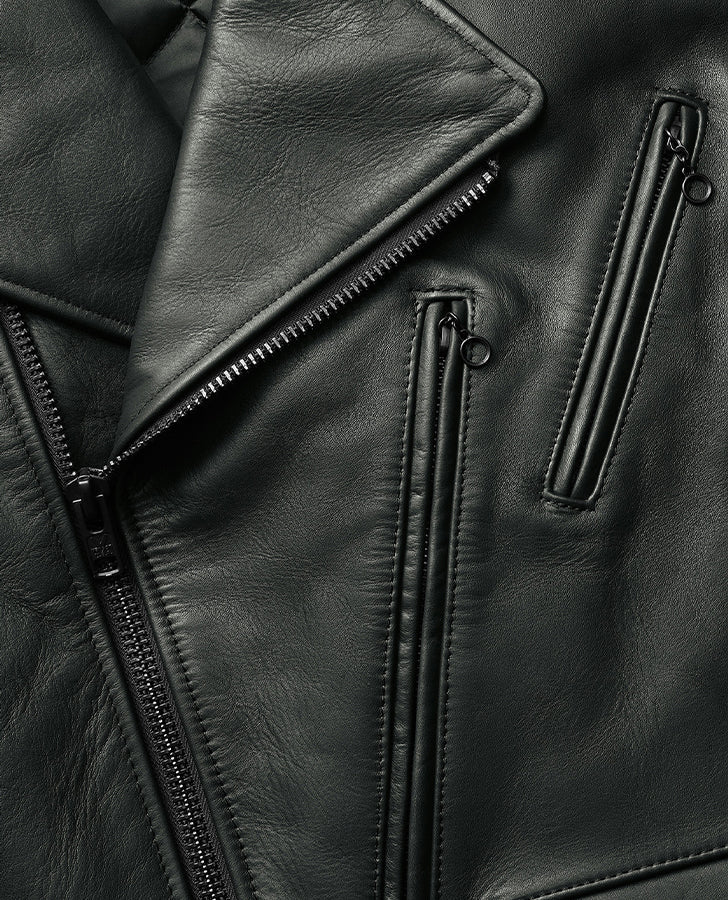 Men's Classic Biker Leather Vest