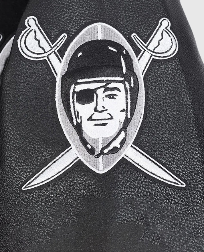 Las Vegas Raiders Best of Classic Rib Varsity Jacket