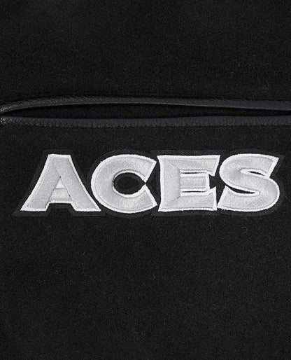 Retro Las Vegas Aces Classics Rib Varsity Jacket
