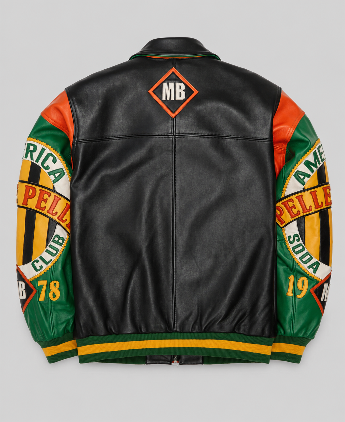 Authentic Pelle Pelle American Soda Club Jacket

