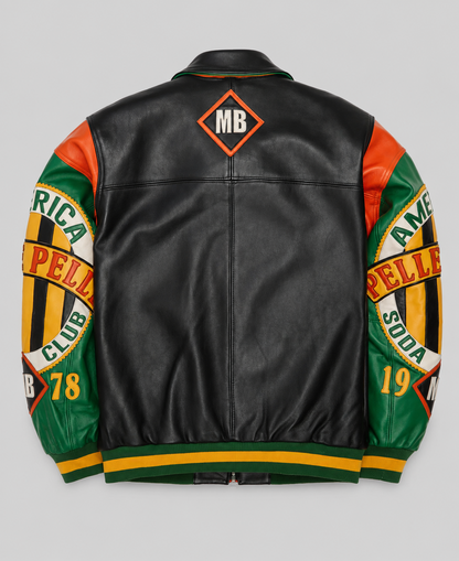 Authentic Pelle Pelle American Soda Club Jacket

